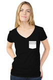 yoga_now_or_never womens high quality tultex v neck (Product of USA)